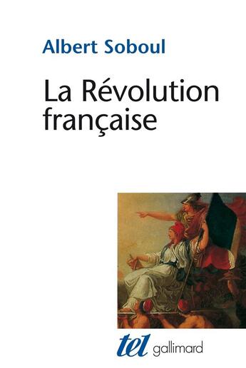 Couverture du livre « La révolution française » de Albert Soboul aux éditions Gallimard