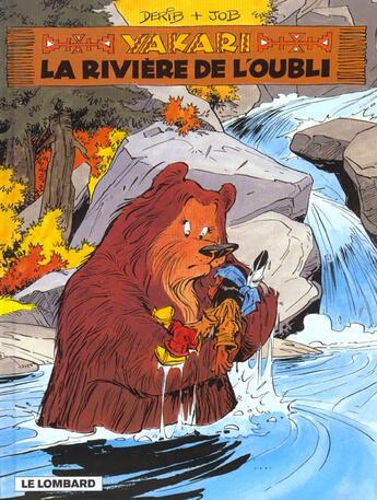 Couverture du livre « Yakari T.15 ; la rivière de l'oubli » de Derib et Job aux éditions Lombard