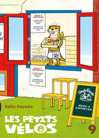 Couverture du livre « Les petits vélos Tome 9 » de Keiko Koyama aux éditions Komikku