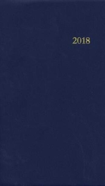 Couverture du livre « Agenda du chretien 2018 bleu » de Monast St Andre aux éditions Brepols