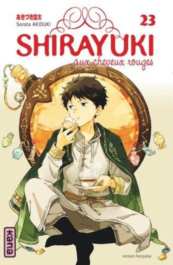 Couverture du livre « Shirayuki aux cheveux rouges Tome 23 » de Sorata Akiduki aux éditions Kana