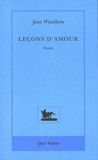 Couverture du livre « Leçons d'amour » de Joan Wyndham aux éditions Table Ronde