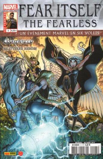 Couverture du livre « Fear itself : the fearless 05 » de Fraction Bunn/Bagley aux éditions Panini Comics Mag