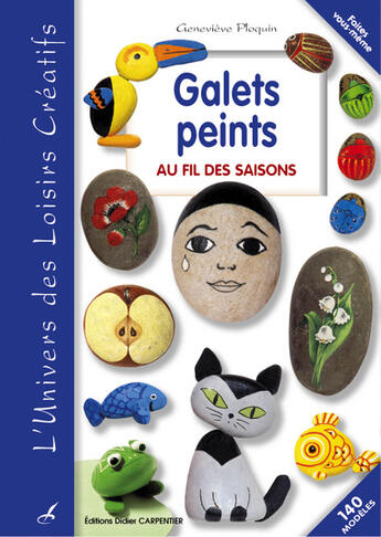 Couverture du livre « Galets peints » de Genevieve Ploquin aux éditions Editions Carpentier