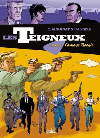 Couverture du livre « Les teigneux Tome 3 ; rock'n roll biniou » de P Castaza et Chanoinat aux éditions Soleil