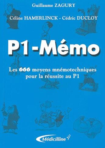 Couverture du livre « P1-memo » de Hammerlinck C. aux éditions Medicilline