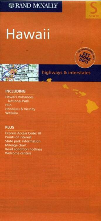 Couverture du livre « Hawaii ; highways & interstates » de  aux éditions Rand Mc Nally