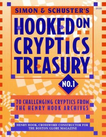 Couverture du livre « Simon & Schuster Hooked on Cryptics Treasury #1 » de Henry Hook aux éditions Touchstone