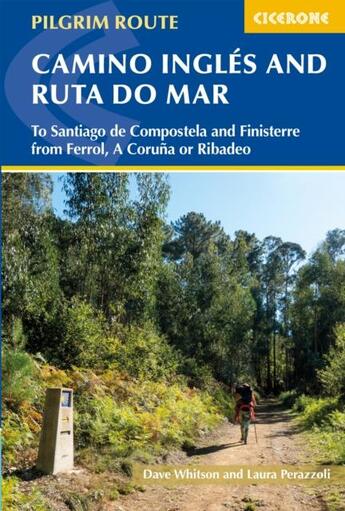 Couverture du livre « The camino ingles and ruta do mar » de Dave Whitson Laura P aux éditions Cicerone Press