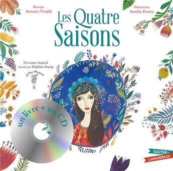 Couverture du livre « Les quatre saisons » de Aurelia Fronty et Frederic Claire aux éditions Gautier Languereau
