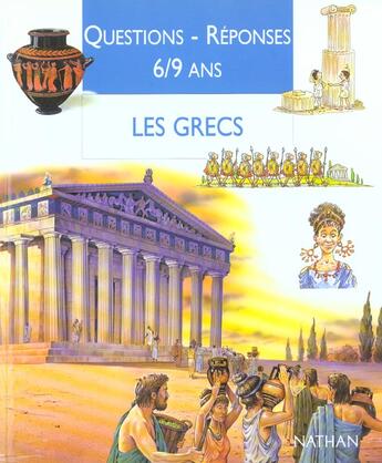 Couverture du livre « Grecs » de Macdonald/Gontier aux éditions Nathan