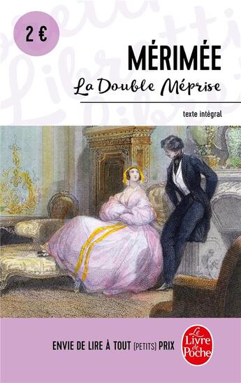 Couverture du livre « La Double Méprise » de Prosper Mérimée aux éditions Le Livre De Poche