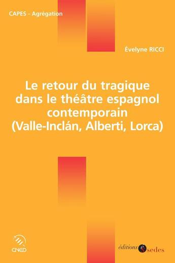 Couverture du livre « Question de littérature espagnole » de Ricci Evelyne aux éditions Cdu Sedes