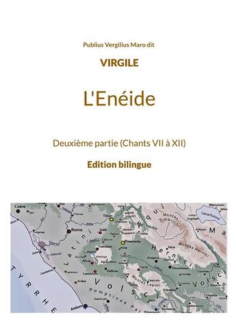 Couverture du livre « L'eneide - deuxieme partie (chants vii a xii) » de Vergilius Maro Dit V aux éditions Books On Demand