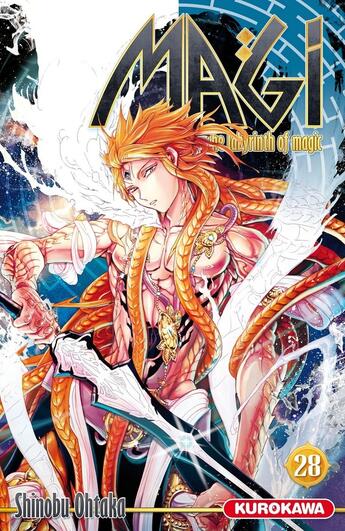 Couverture du livre « Magi, the labyrinth of magic Tome 28 » de Shinobu Ohtaka aux éditions Kurokawa