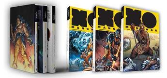 Couverture du livre « X-O Manowar : coffret Tomes 1 à 3 » de Juan Jose Ryp et Matt Kindt et Tomas Giorello et Doug Braithwaite et Ryan Bodenheim et Collectif aux éditions Bliss Comics