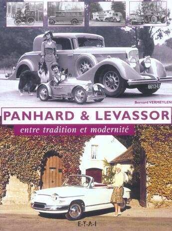 Couverture du livre « Panhard & levassor - entre tradition et modernite » de Bernard Vermeylen aux éditions Etai