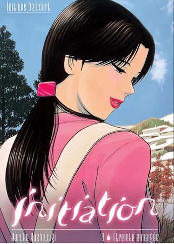 Couverture du livre « Étreinte enneigée » de Haruko Kashiwagi aux éditions Delcourt