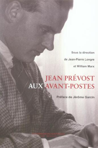 Couverture du livre « Jean prevost aux avant-postes » de  aux éditions Impressions Nouvelles