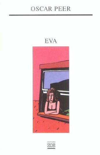 Couverture du livre « Eva » de Oscar Peer aux éditions Zoe