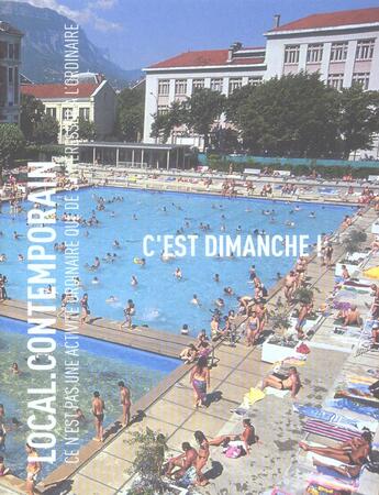 Couverture du livre « LOCAL.CONTEMPORAIN n.2 ; c'est dimanche ! » de  aux éditions Le Bec En L'air