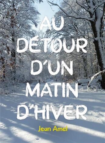 Couverture du livre « Au détour d'un matin d'hiver » de Jean Amel aux éditions Librinova