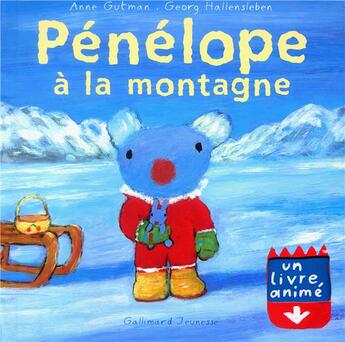 Couverture du livre « Pénélope à la montagne » de Anne Gutman et Georg Hallensleben aux éditions Gallimard-jeunesse