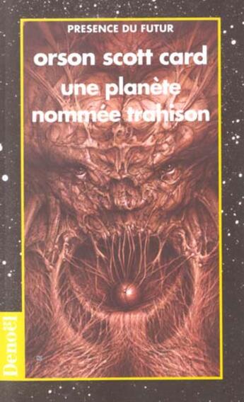 Couverture du livre « Une planete nommee trahison » de Orson Scott Card aux éditions Denoel