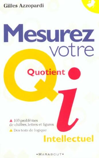 Couverture du livre « Mesurez Votre Q.I. » de Gilles Azzopardi aux éditions Marabout