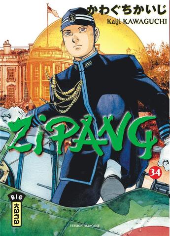 Couverture du livre « Zipang t34 » de Kaiji Kawaguchi aux éditions Kana