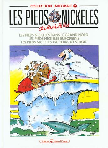 Couverture du livre « Les pieds nickelés ; intégrale t.2 » de Rene Pellos aux éditions Vents D'ouest