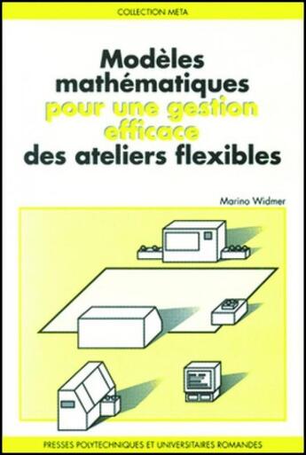 Couverture du livre « Modele math./gestion eff. » de Widmer aux éditions Ppur