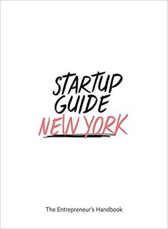 Couverture du livre « Startup guide New York » de  aux éditions Dgv