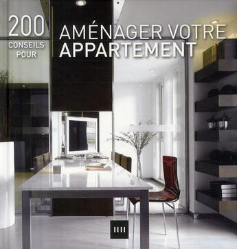Couverture du livre « 200 conseils pour aménager votre appartement » de Santos Quartino aux éditions Atrium
