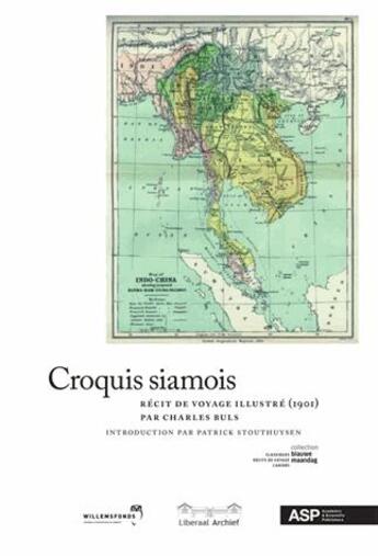 Couverture du livre « Croquis siamois » de Patrick Stouthuysen aux éditions Kunchab