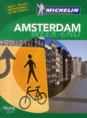 Couverture du livre « Le guide vert week-end ; Amsterdam » de Collectif Michelin aux éditions Michelin