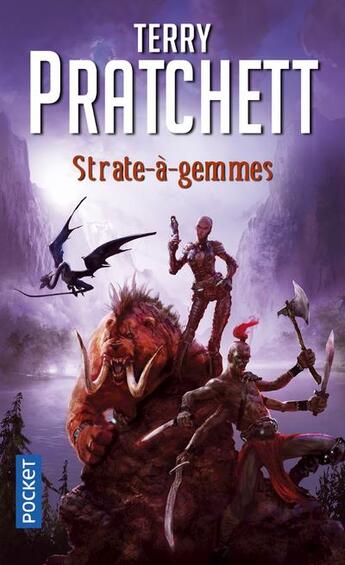 Couverture du livre « Strate-à-gemmes » de Terry Pratchett aux éditions Pocket