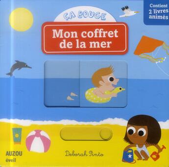 Couverture du livre « Mon coffret de la mer » de Deborah Pinto aux éditions Philippe Auzou