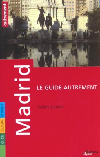 Couverture du livre « Madrid » de Valerie Demon aux éditions Autrement