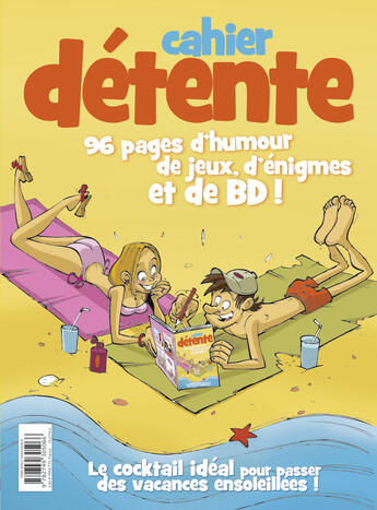 Couverture du livre « Cahier détente » de  aux éditions Vents D'ouest