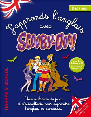 Couverture du livre « J'apprends l'anglais avec Scouby-Doo ! » de  aux éditions Harrap's