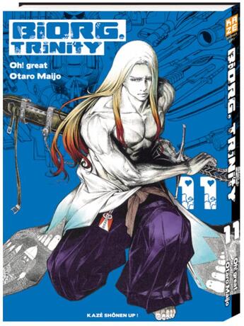 Couverture du livre « Biorg trinity t.11 » de Oh! Great et Otaro Maijo aux éditions Crunchyroll