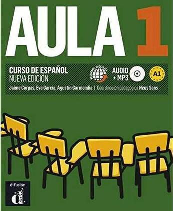 Couverture du livre « Aula internacional 1 ; espagnol ; livre de l'élève (édition 2018) » de  aux éditions La Maison Des Langues