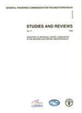 Couverture du livre « Inventory of artisanal fishery communities in the western & central mediterranean (general fisheries » de Coppola Salvatore R. aux éditions Fao