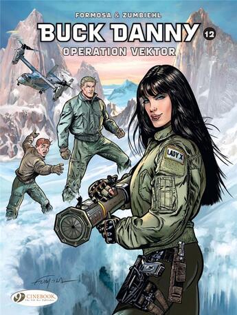 Couverture du livre « A Buck Danny adventure t.12 : opération Viktor » de Gil Formosa et Frederic Zumbiehl aux éditions Cinebook