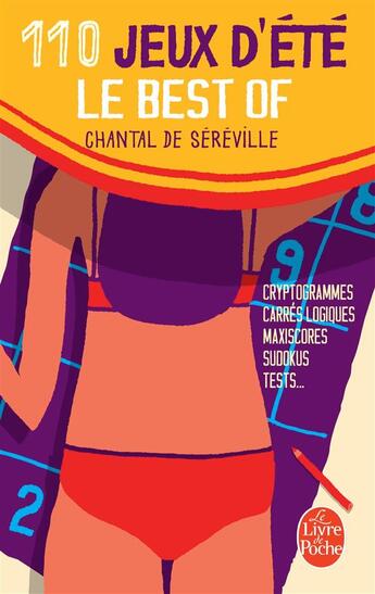 Couverture du livre « 120 jeux d'été ; le best of » de Sereville De Chantal aux éditions Le Livre De Poche