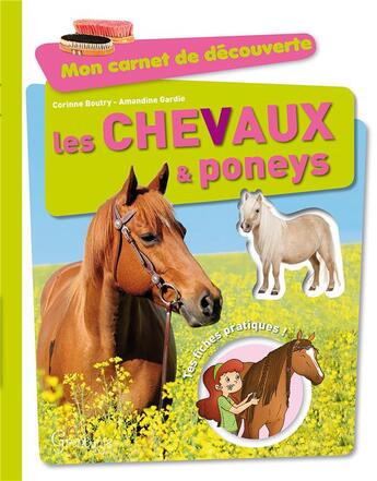 Couverture du livre « Les chevaux et poneys » de Gard Boutry C aux éditions Grenouille
