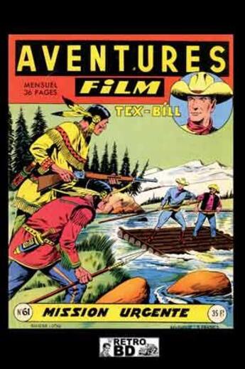 Couverture du livre « Aventures film ; INTEGRALE VOL.7 ; N.61 A N.70 » de Roger Mellies aux éditions Retrobd