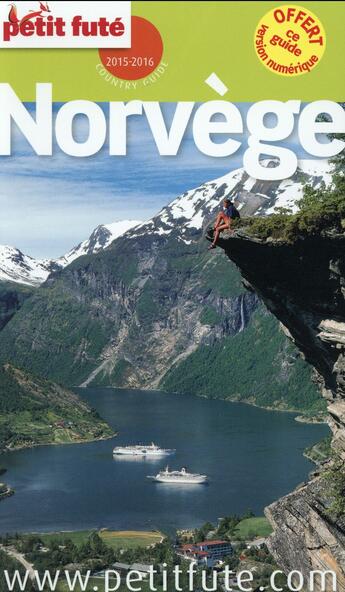 Couverture du livre « GUIDE PETIT FUTE ; COUNTRY GUIDE ; Norvège (édition 2014) » de  aux éditions Le Petit Fute