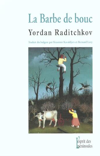 Couverture du livre « La barbe de bouc » de Yordan Raditchkov aux éditions Balland